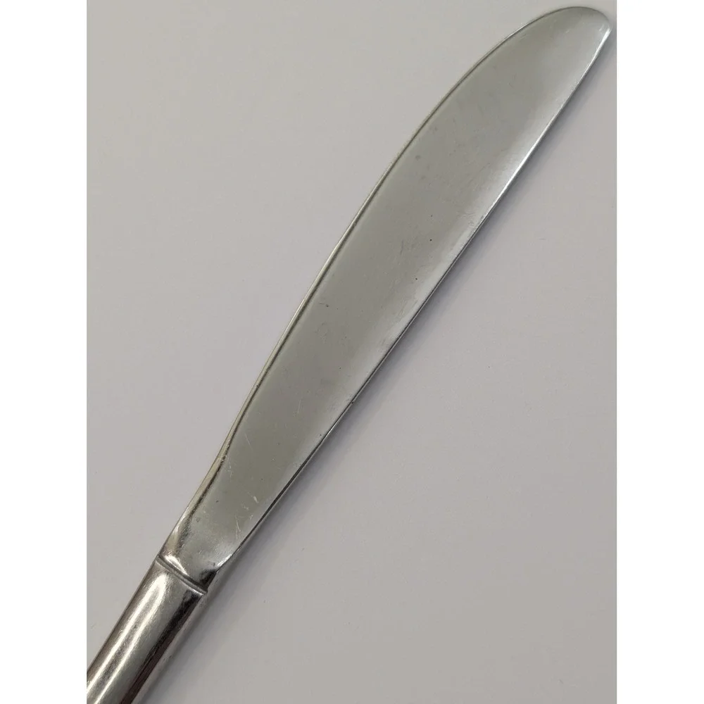 Set of 3 Cambridge Krysten Stainless Dinner Knives Fan Tip Flatware